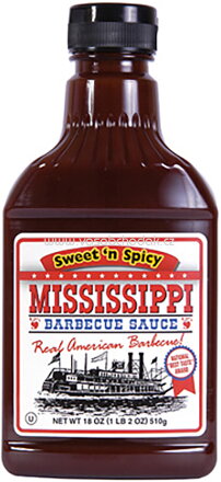 Mississippi Barbecue Sauce Sweet'n Spicy 510g