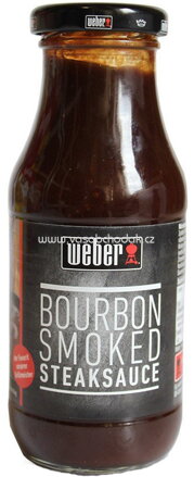 Weber Grill Sauce Bourbon Smoked, 240 ml