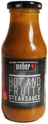 Weber Steaksauce Hot & Fruity, 240 ml