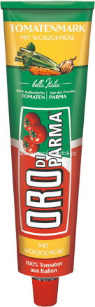Oro di Parma Tomatenmark mit Würzgemüse, Tube, 200g