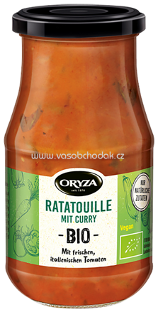 Oryza Bio Sauce Ratatouille mit Curry, 410g