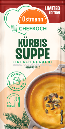 Ostmann Chefkoch Kürbissuppe, 10g