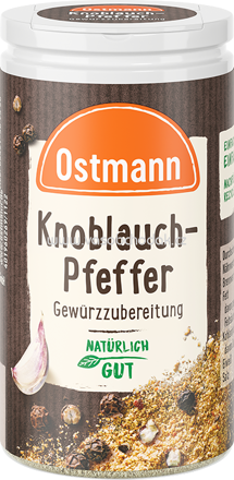 Ostmann Knoblauch & Pfeffer Gewürzzubereitung, 40g