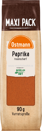 Ostmann Paprika, rosenscharf, Beutel, 90g