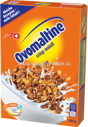 Ovomaltine Crisp Müsli, 500g