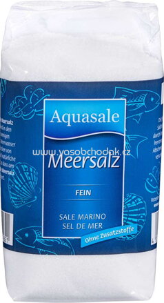 Aquasale Meersalz fein 500g