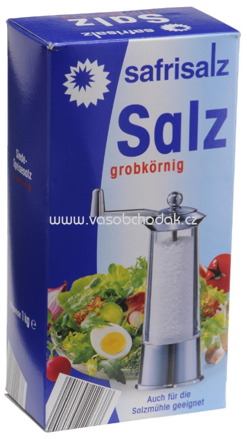 Safrisalz Salz grobkörnig 1kg