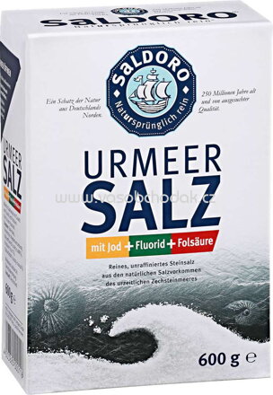 Saldoro Urmeer Salz 600g