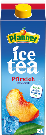 Pfanner Eistee Pfirsich, 2l