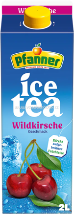 Pfanner Eistee Wildkirsche, 2l