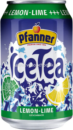 Pfanner Eistee Lemon-Lime, 24x330 ml