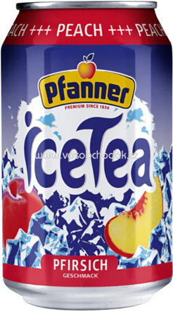 Pfanner Eistee Pfirsich, 24x330 ml