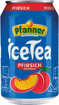 Pfanner Eistee Pfirsich, 24x330 ml