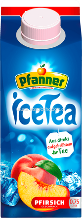 Pfanner Eistee Pfirsich, 8x750 ml