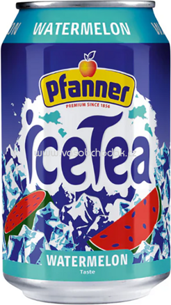 Pfanner Eistee Wassermelone, 24x330 ml