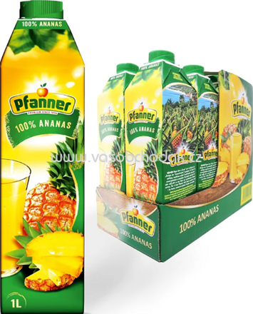 Pfanner 100% Ananas, 8x1l
