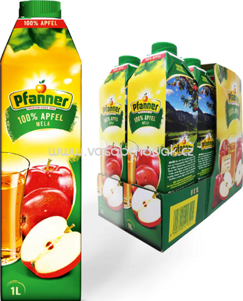 Pfanner 100% Apfel, 8x1l