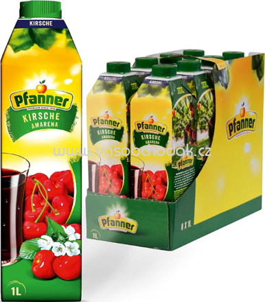 Pfanner Kirsche, 8x1l