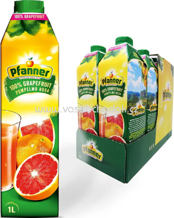 Pfanner 100% Grapefruit, 8x1l