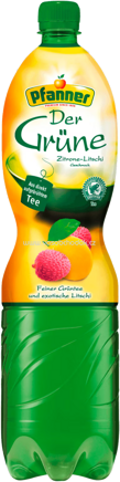 Pfanner Eistee Der Grüne Tee Zitrone-Lychee, 6x1,5l