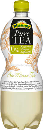 Pfanner Pure Tea Bio Minze Tee, 6x1l