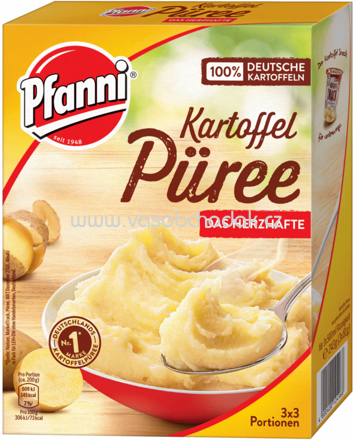 Pfanni Kartoffel Püree das Herzhafte, 3x500 ml
