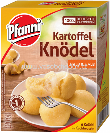 Pfanni Kartoffelknödel halb & halb, 200g