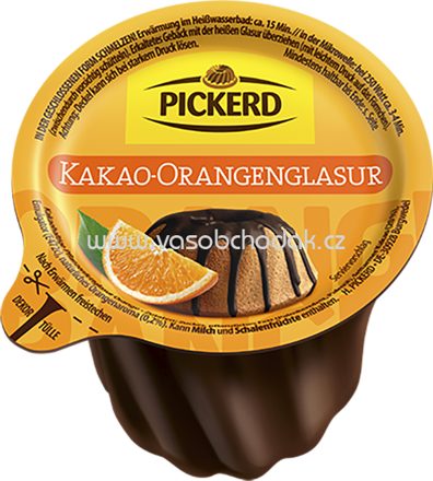 Pickerd Kakao Orangenglasur, 150g Pickerd Kakao Orangenglasur, 150g