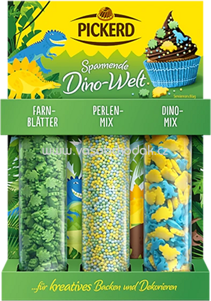 Pickerd Dino Welt, 3 St Set, 79g