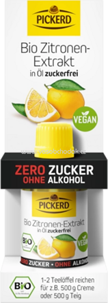 Pickerd Bio Zitronen Extrakt, 50 ml