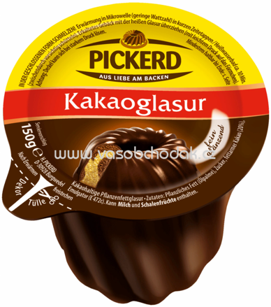 Pickerd Kakaoglasur, 150g