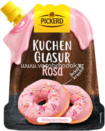 Pickerd Kuchenglasur Rosa, 125g