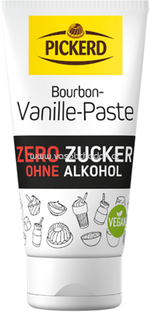Pickerd Vanille Paste, zuckerfrei, 50g