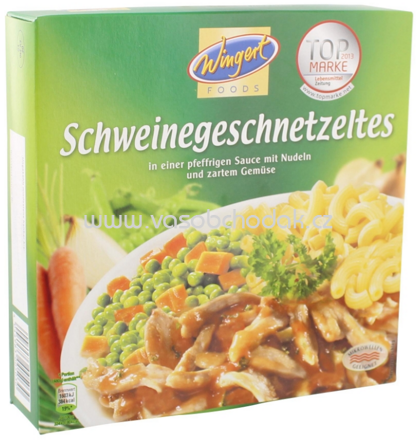 Wingert Foods Schweinegeschnetzeltes in Pfeffersauce 480g