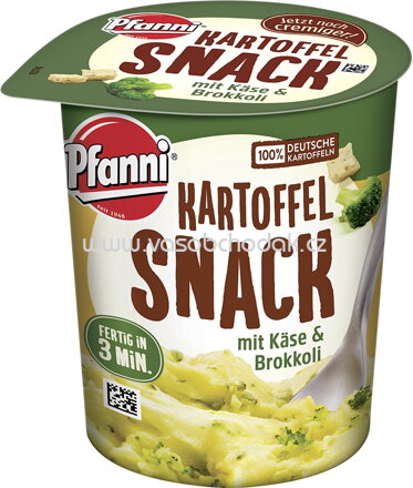 Pfanni Kartoffel Snack mit Käse & Broccoli, 50g