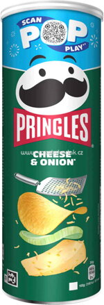 Pringles Cheese & Onion, 165g