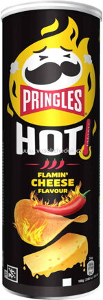 Pringles Hot Flamin' Cheese, 160g