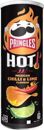 Pringles Hot Mexican Chilli and Lime, 160g