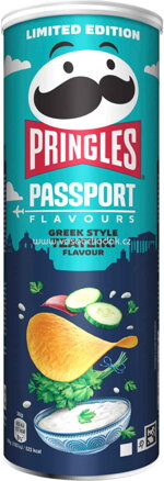 Pringles Passport Flavours Greek Style Tzatziki, 165g