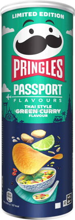 Pringles Passport Flavours Thai Style Green Curry, 165g
