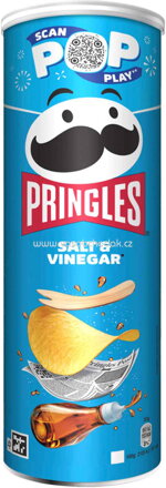 Pringles Salt & Vinegar, 165g