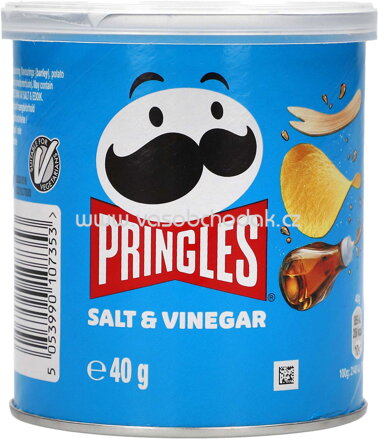 Pringles Salt & Vinegar, 40g