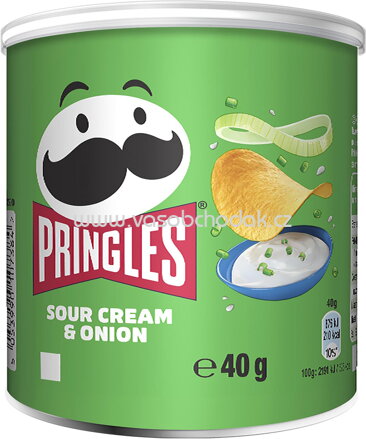Pringles Sour Cream & Onion, 40g