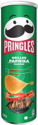 Pringles Grilled Paprika, 185g