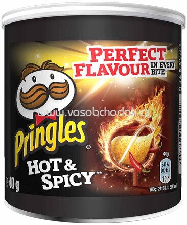 Pringles Hot & Spicy, 40g