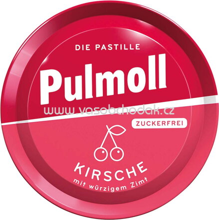 Pulmoll Kirsche zuckerfrei, 50g