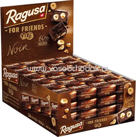 Ragusa For Friends Noir, 24x4 St, 1056g