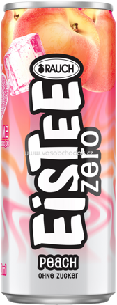 Rauch Eistee Peach Zero, 330 ml