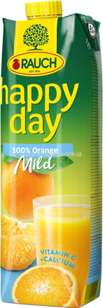 Rauch Happy Day 100% Orange mild Vitamin C, 1l
