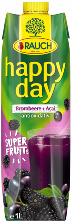 Rauch Happy Day Super Fruits Brombeere + Acai, 
